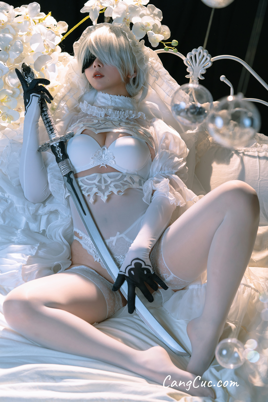 Coser@云溪溪 (Yunx1x1) & 奶桃 – 2B本 YoRHa No.2 Type B 上 ảnh 117